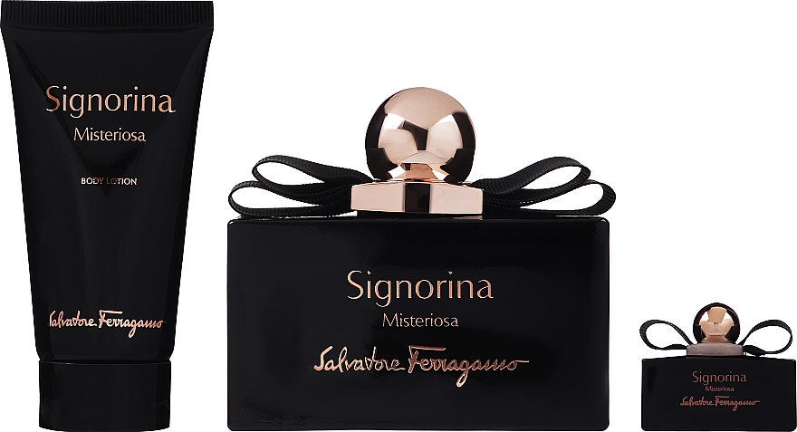 Salvatore Ferragamo Signorina Misteriosa - Zestaw (edp/100ml + b/l/50ml + mini/5ml) — Zdjęcie N2