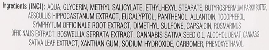 Rozgrzewający ziołowy balsam do ciała z kasztanowcem i żywokostem - Bione Cosmetics — Zdjęcie N3