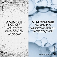 Wzmacniający szampon przeciw wypadaniu włosów Aminexil - Vichy Dercos Energising+ Shampoo — Zdjęcie N6