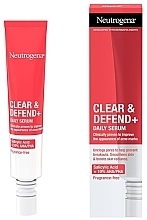 Serum do twarzy - Neutrogena Clear & Defend+ Daily Serum — Zdjęcie N1