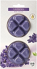 Aromatyczny wosk Lawenda - Bispol Aura Wax Melts Lavender — Zdjęcie N1