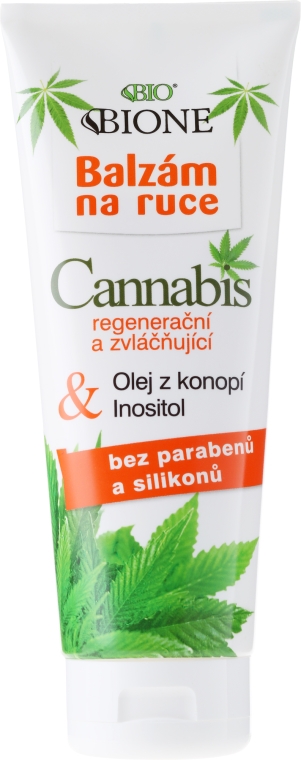Balsam do rąk z olejem konopnym - Bione Cosmetics Cannabis Hand Balm — Zdjęcie N2