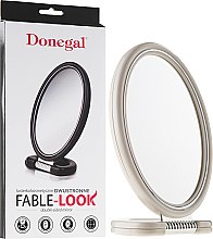 Kup Dwustronne lusterko kosmetyczne, 9503, białe - Donegal Mirror