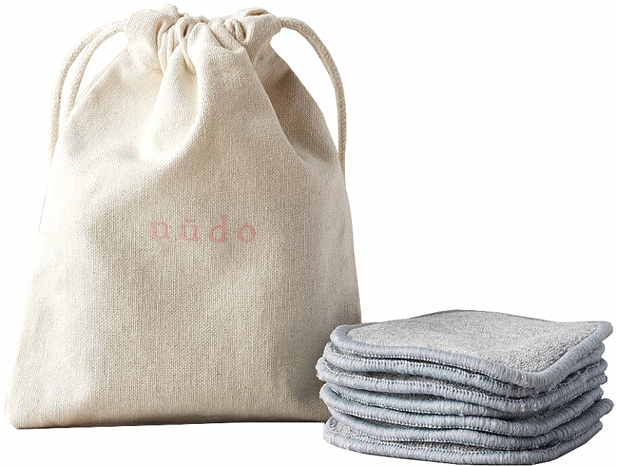 PRZECENA! Zestaw - Nudo Nature Made Starter Kit (cotton buds 200 pcs + h/brush + n/brush + toothbrush + sh/sponge + f/sponge + bag + pads) * — Zdjęcie N5