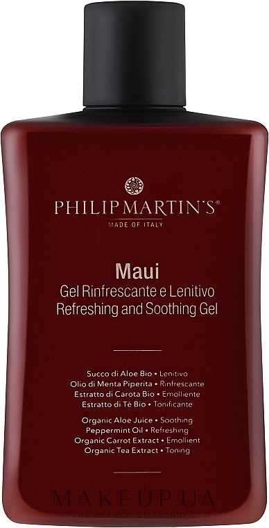 Odświeżający żel do ciała, bez spłukiwania - Philip Martin's Maui Refreshing And Soothing Gel — Zdjęcie N1