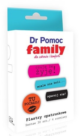 Plastry opatrunkowe dla całej rodziny - Dr Pomoc Family Patch — Zdjęcie N1