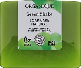 Naturalne mydło odżywcze - Organique Soap Care Natural Green Shake — Zdjęcie N1