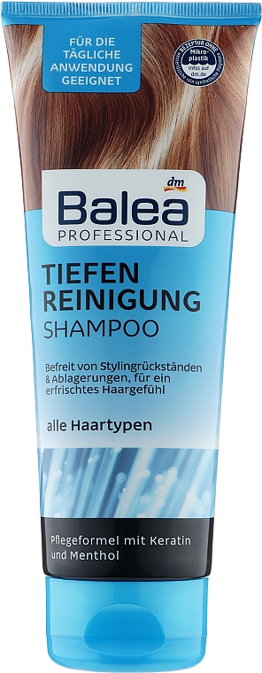 Profesjonalny szampon do wszystkich typów włosów - Balea Professional Deep Cleansing Shampoo — Zdjęcie N1