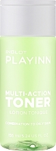 Wielofunkcyjny tonik do skóry tłustej i mieszanej - Inglot Playinn Multi-Action Toner Combination To Oily Skin — Zdjęcie N1