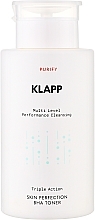 Kup Tonik z BHA do skóry tłustej i mieszanej - Klapp Multi Level Performance Purify Skin Perfection BHA Toner