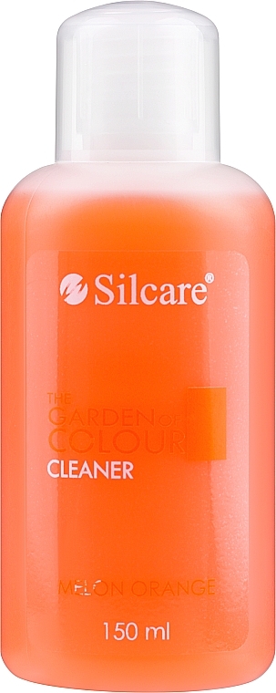 Odtłuszczacz do paznokci - Silcare The Garden of Colour Cleaner Melon Orange — Zdjęcie N1