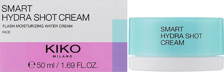 Błyskawicznie nawilżający krem do twarzy - Kiko Milano Smart Hydra Shot Cream — Zdjęcie N2