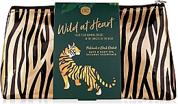 Kup Zestaw - Accentra Wild at Heart hand Care Gift Set (h/scr/60ml + h/cr/60ml + bag)