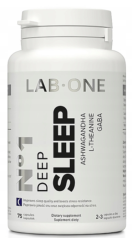 Suplement diety - Lab One Nº1 Deep Sleep — Zdjęcie N1