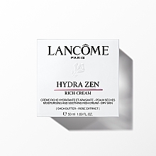 Nawilżający krem do skóry suchej - Lancome Hydra Zen Moisturising Rich Cream — Zdjęcie N3