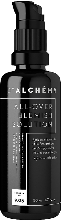 Krem regulujący do cery tłustej i mieszanej - D’alchemy All Over Blemish Solution — Zdjęcie N1