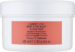 Kup Antycellulitowy krem ​​do masażu ciała z escyną - Comfort Zone Body Strategist Massage Cream