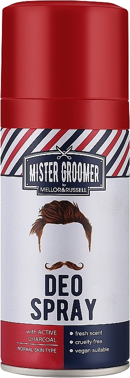 Dezodorant z węglem drzewnym - Mellor & Russell Mister Groomer