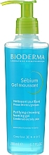 Kup PRZECENA! Antybakteryjny żel do mycia twarzy (z pompką) - Bioderma Sébium Gel Moussant *