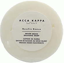 Kup Mydło do golenia Białe piżmo - Acca Kappa White Moss Shaving Soap (uzupełnienie)