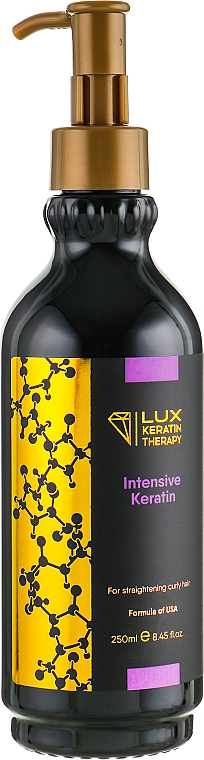Keratynowy krem prostujący włosy - Lux Keratin Therapy Intensive Keratin — Zdjęcie N1