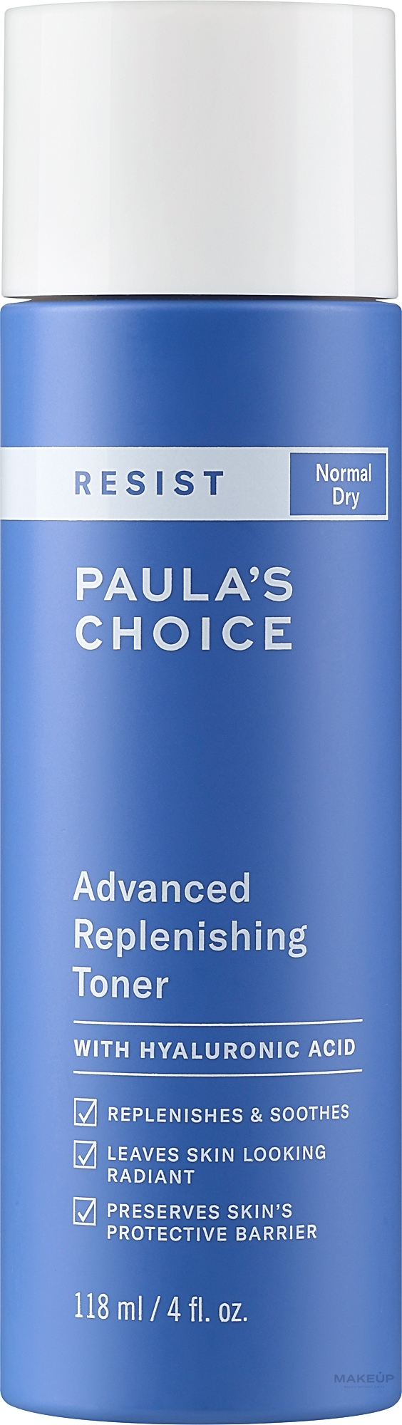 Kojący tonik do twarzy - Paula's Choice Resist Advanced Replenishing Toner — Zdjęcie 118 ml