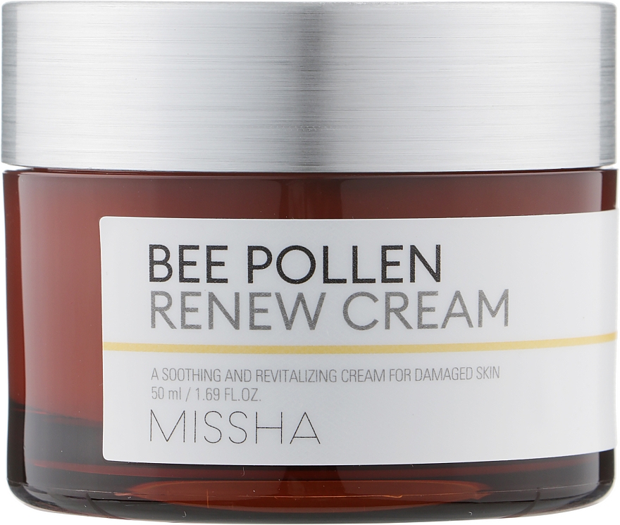 Zestaw - Missha Bee Pollen Renew Special Set (ser/40ml + cr/50ml + treat/30ml) — Zdjęcie N5