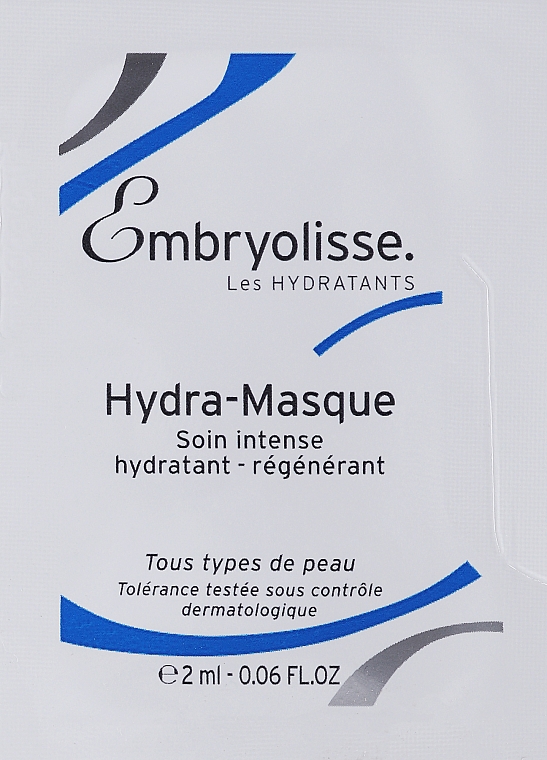 Nawilżająca maska do twarzy - Embriolisse Laboratories Hydra-Masque (próbka) — Zdjęcie N1