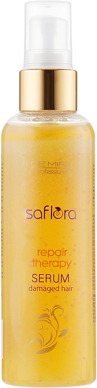 Serum do włosów zniszczonych - Demira Professional Saflora Repair Therapy — Zdjęcie N1