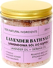 Lawendowa sól do kąpieli - Koszyczek Natury Lavender Bath Salt  — Zdjęcie N1
