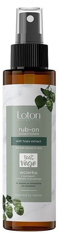 Wcierka do włosów z wyciągiem z chmielu zwyczajnego - Loton Rub-On Conditioner — Zdjęcie N1