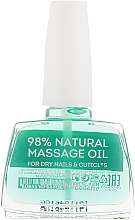 Leczniczy olejek do masażu paznokci - Seventeen 98 % Natural Massage Oil Nail Treatment — Zdjęcie N1