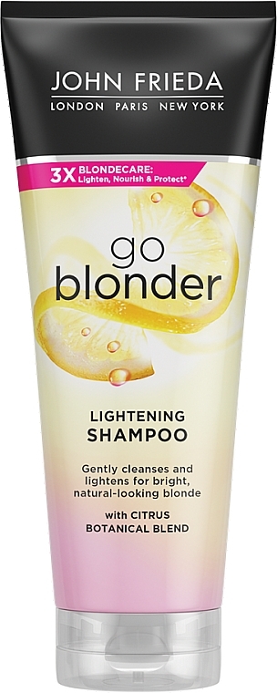 Rozjaśniający szampon do włosów - John Frieda Sheer Blonde Go Blonder — Zdjęcie N1