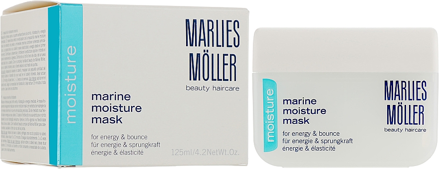 Nawilżająca maka w płachcie - Marlies Moller Marine Moisture Mask — Zdjęcie N1