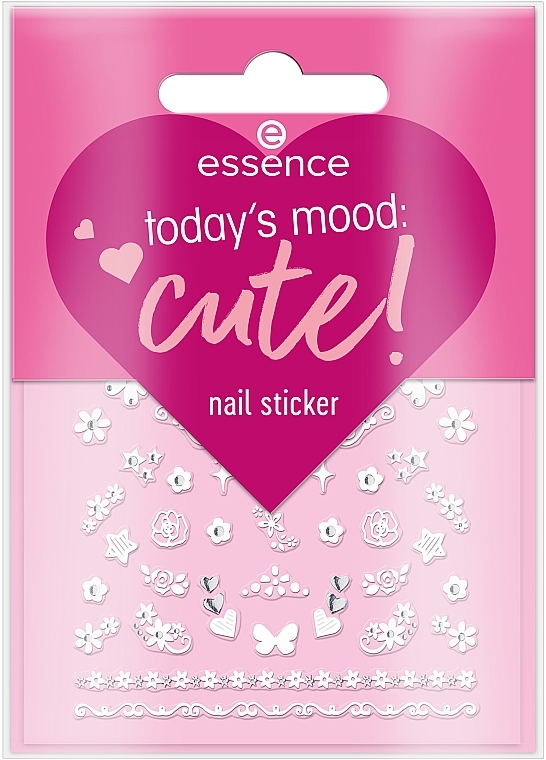 Naklejki na paznokcie - Essence Today's Mood: Cute! Nail Sticker — Zdjęcie N1
