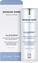 Wysoce zaawansowane serum przeciwzmarszczkowe z potrójnym peptydem 4,5% - Sensum Mare Algopro Supreme Anti-Wrinkle Serum With Triple Peptide — Zdjęcie N2