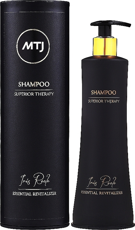 Rewitalizujący szampon do włosów cienkich - MTJ Cosmetics Superior Therapy Reale Iris Shampoo — Zdjęcie N3