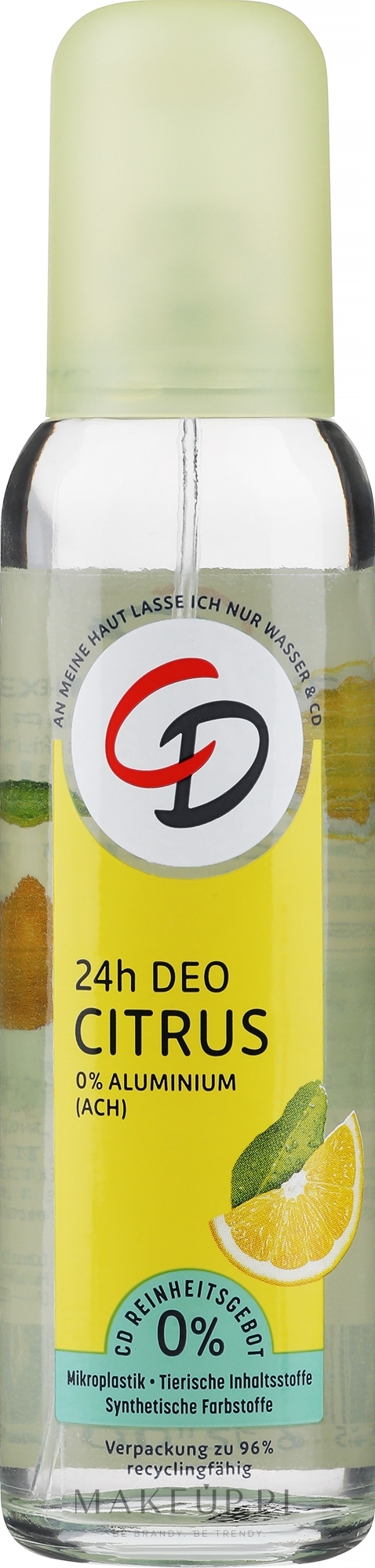 Dezodorant w sprayu z ekstraktem z cytrusów - CD Citrus Deo 24H — Zdjęcie 75 ml