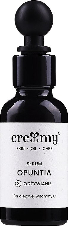 PRZECENA! Odżywcze serum do twarzy z opuncją i witaminą C - Creamy Ageless Opuntia * — Zdjęcie N1