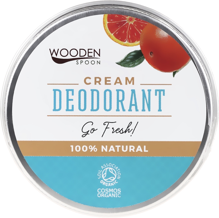 Naturalny dezodorant w kremie - Wooden Spoon Go Fresh Cream Deodorant — Zdjęcie N1