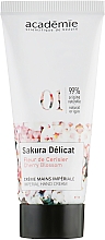Japoński krem do rąk - Academie Sakura Delicat Imperial Hand Cream — Zdjęcie N1