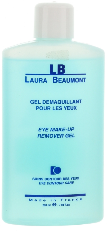 Żel do demakijażu oczu - Laura Beaumont Eye Make Up Remover Gel Moisturizing And Calming