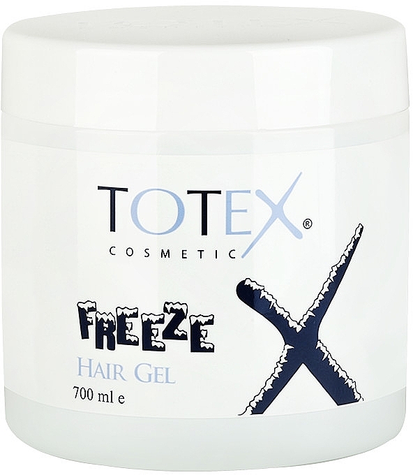 Żel do stylizacji włosów - Totex Cosmetic Freeze Hair Gel — Zdjęcie N2