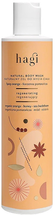 Naturalny żel do mycia ciała Korzenna pomarańcza - Hagi Body Wash Gel — Zdjęcie N1