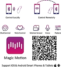 Vibrator masażer łechtaczki sterowany aplikacją - Magic Motion Candy Smart Wearable Vibe — Zdjęcie N4
