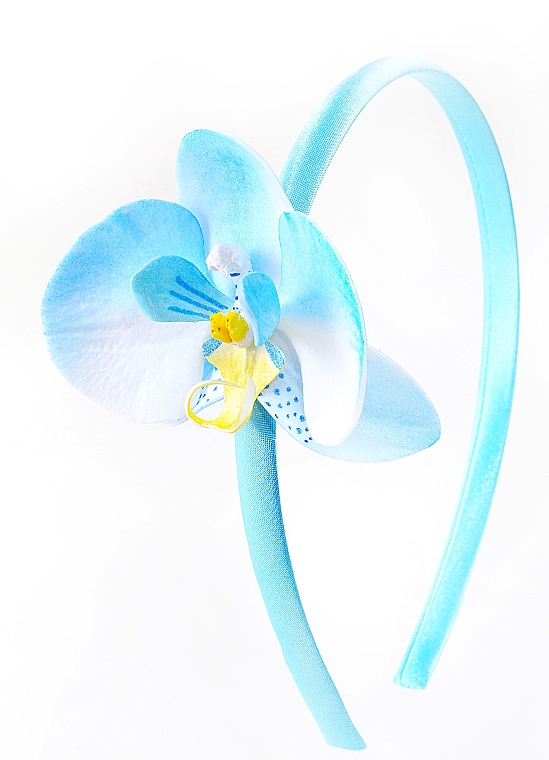Opaska do włosów Niebieska orchidea - Katya Snezhkova — Zdjęcie N1