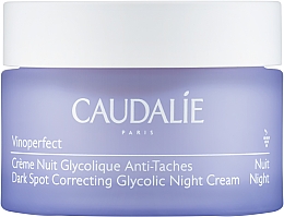 Kup Krem do twarzy przeciw przebarwieniom na noc z kwasem glikolowym - Caudalie Vinoperfect Dark Spot Correcting Glycolic Night Cream