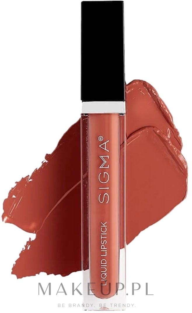 Szminka do ust w płynie - Sigma Beauty Liquid Lipstick — Zdjęcie Cor-de-Rosa