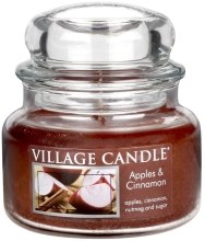 Świeca zapachowa w słoiku - Village Candle Apple & Cinnamon — Zdjęcie N1