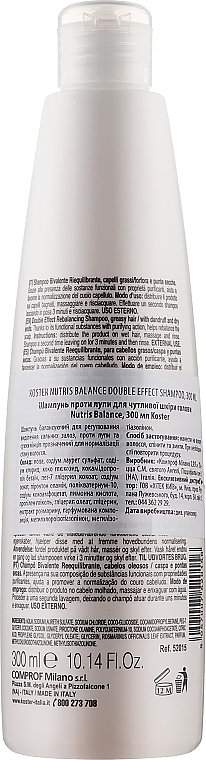 Szampon przeciwłupieżowy - Koster Nutris Balance — Zdjęcie N3